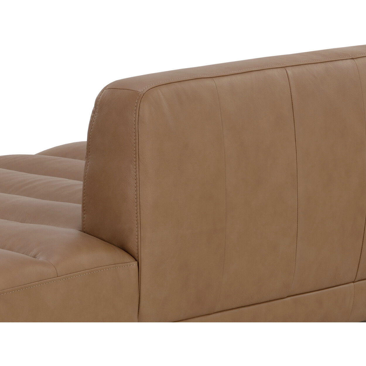 Ilyana Aline Butternut Leather Daybed